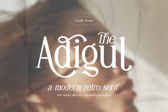 Adigul Serif Font for Modern Web Design Projects