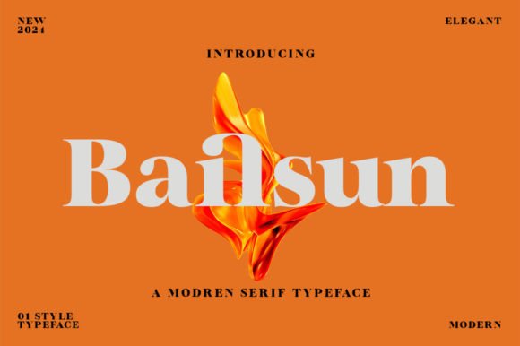Bailsun: The Serif Font That Elevates Your Campaigns