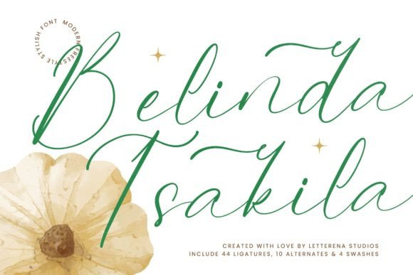 Belinda Tsakila Font for Modern Branding