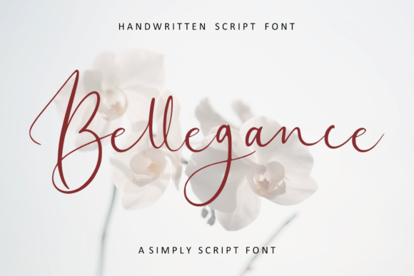 Bellegance: A Handwritten Font for Editorial Design