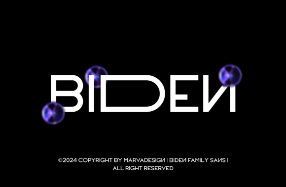 Biden Font: A Modern Sans Serif for Branding Projects