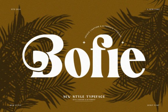 Bofie: A Timeless Serif Font for Modern Branding