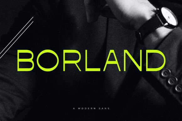 Borland: A Modern Sans Serif Font for Polished Branding