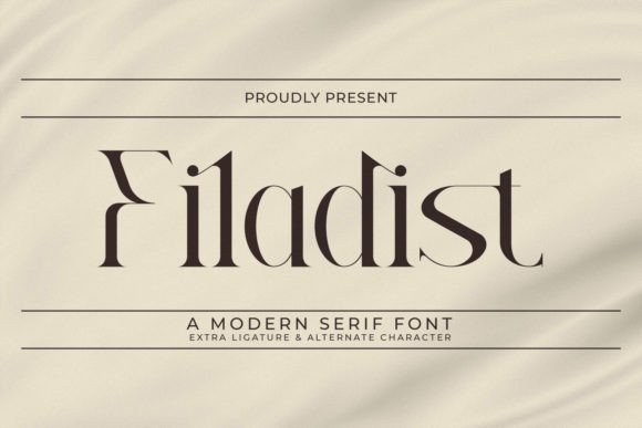 Filadist: A Premium Serif Font for Polished Branding