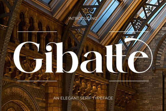 Gibatte: A Serif Font That Elevates Editorial Design