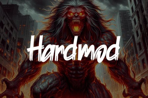 Hardmod Font for Handmade and Craft Projects