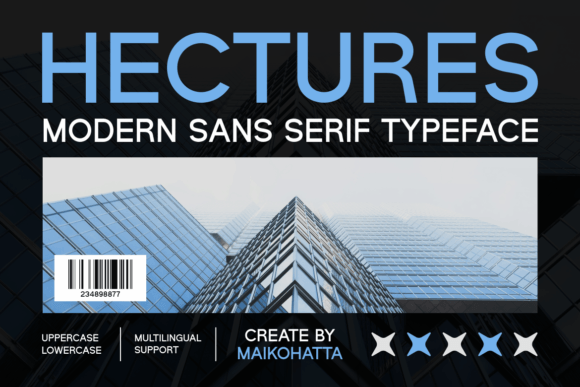 Hectures: A Modern Sans Serif Font for Digital Projects