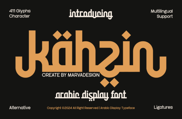 Kahzin Font for Clearer Campaign Messaging