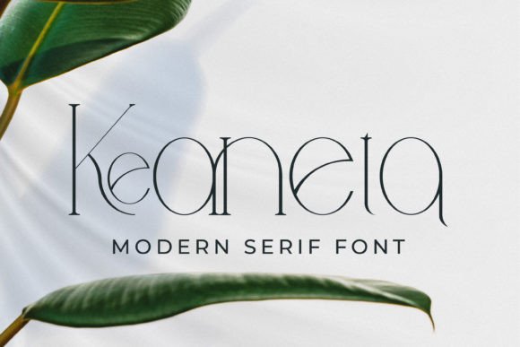 Keaneta: A Modern Serif Font for Web Design