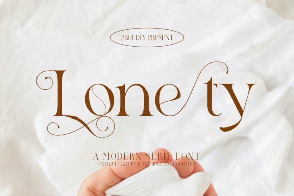 Lonety: A Stylish Serif Font for Professional Branding