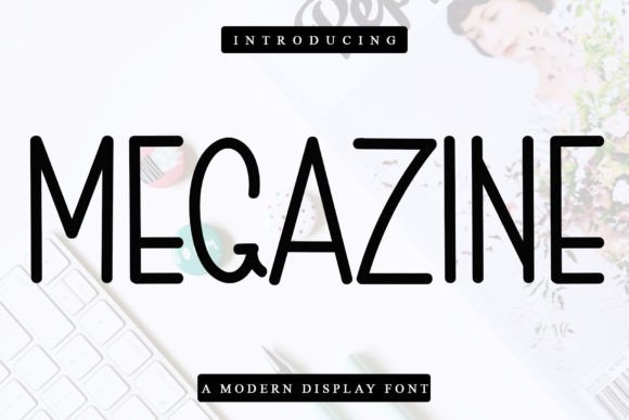Megazine Font for Handmade Creations