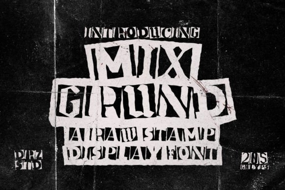 Mixgrund: A Unique Font for Editorial Design