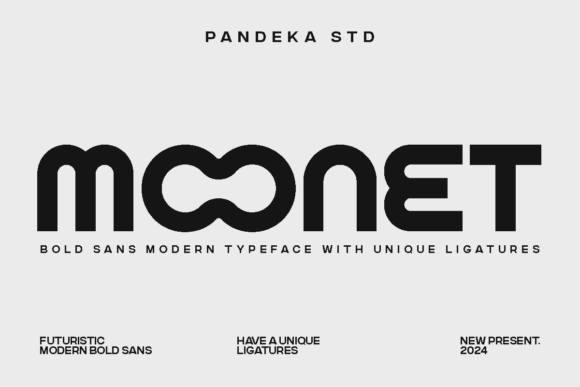 Moonet – A Modern Sans Serif Font for Branding