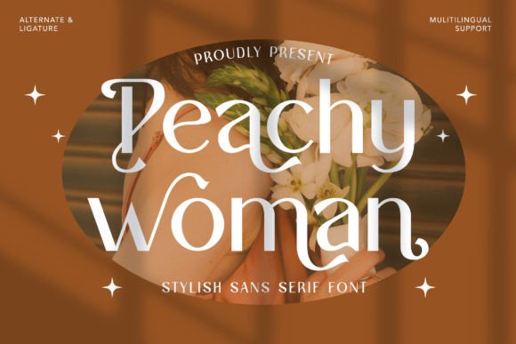 Peachy Woman Font for Modern Branding