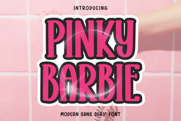 Pinky Barbie Font for Modern Campaigns