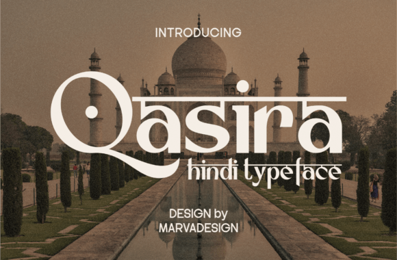 Qasira Font for Web Design: A Modern Touch with Hindi Script