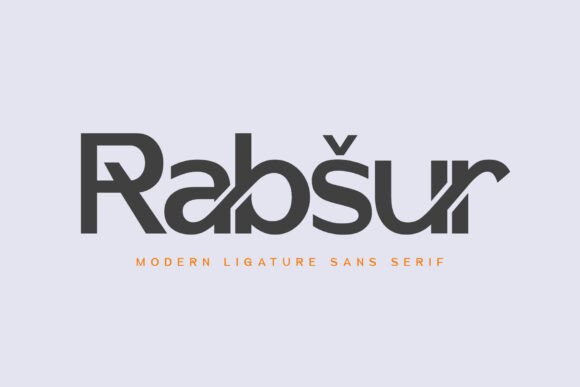 Rabsur Font for Professional Branding