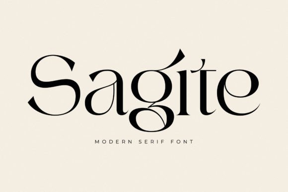 Sagite: A Serif Font for Elegant Editorial Design