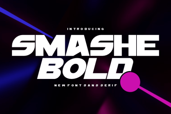 Smashe Bold: A Modern Sans Serif Font for Web Design