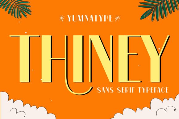 Thiney: A Modern Sans Serif Font for Editorial Clarity