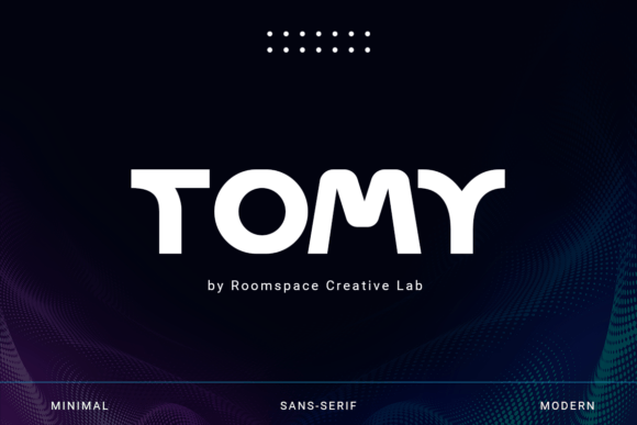 Tomy Sans Serif Font for Modern Editorial Design