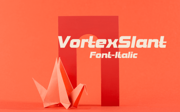 Vortex Slant for Professional Branding