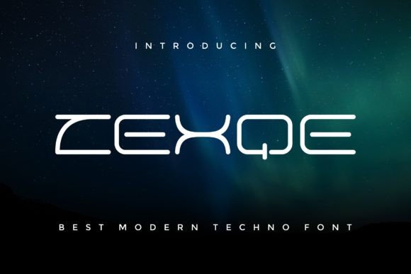 Zexqe: A Modern Sans Serif Font for Bold Campaigns